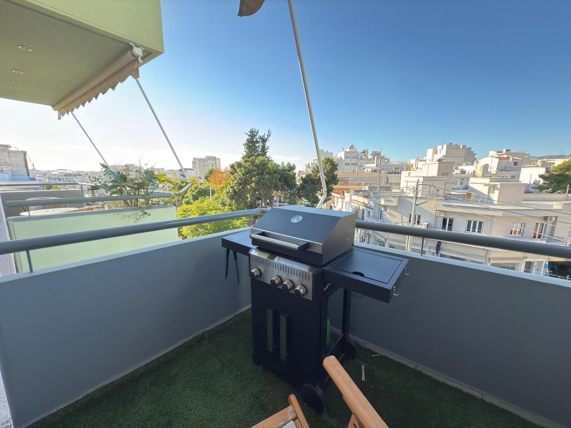 Sunny Home Private Jacuzzi Hydromassage Acropolis & Lycabettus Far View Parking 300M Metro Peristeri Atene Esterno foto