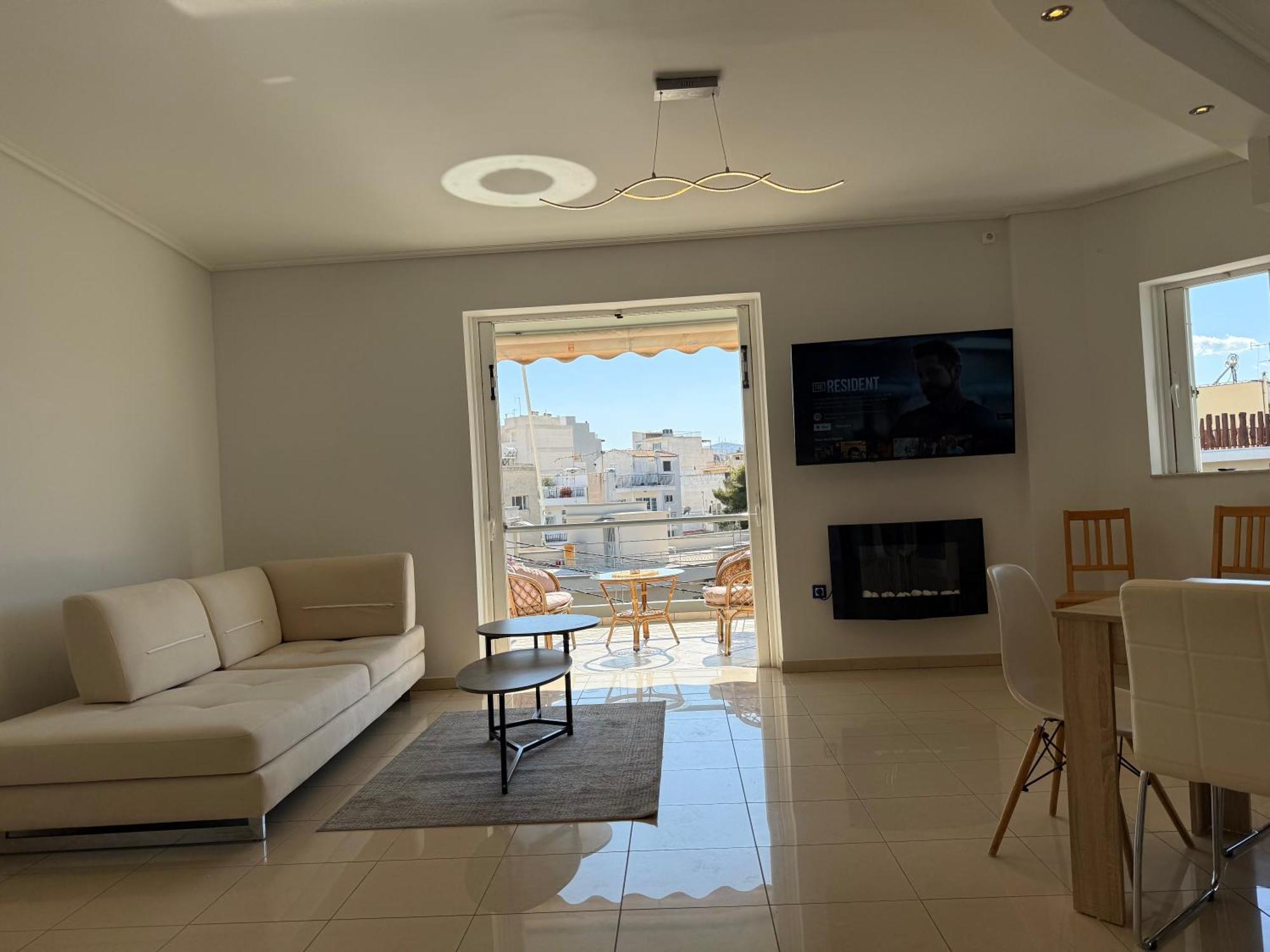Sunny Home Private Jacuzzi Hydromassage Acropolis & Lycabettus Far View Parking 300M Metro Peristeri Atene Esterno foto