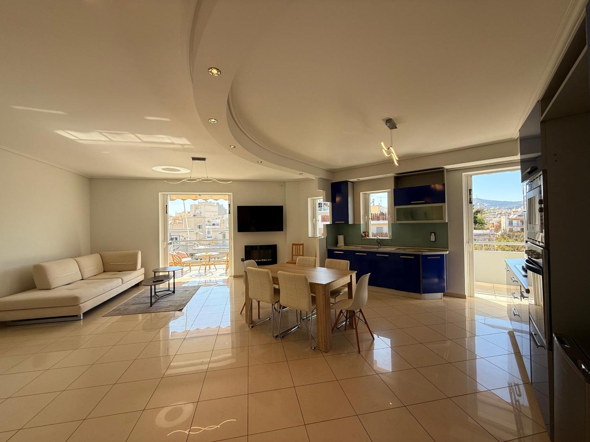 Sunny Home Private Jacuzzi Hydromassage Acropolis & Lycabettus Far View Parking 300M Metro Peristeri Atene Esterno foto